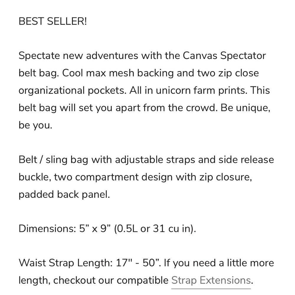 Kavu Olive Green Topo Print Crossbody Waist Bag - Picture 9 of 11